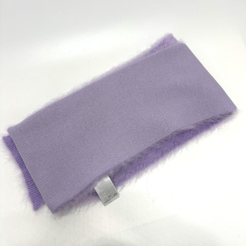 BOTTEGA VENETA 717775 Double Mohair Scarf, Purple, Women's