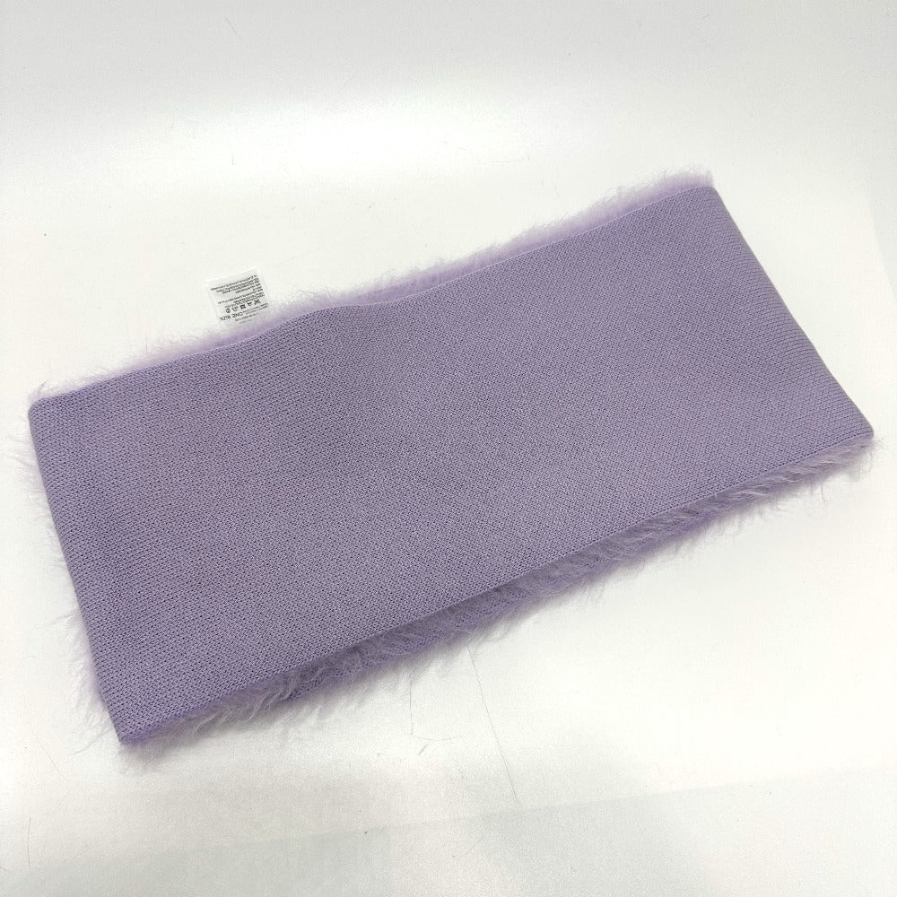 BOTTEGA VENETA 717775 Double Mohair Scarf, Purple, Women's