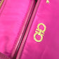 Salvatore Ferragamo Gancini Tote Bag, 2-Way Shoulder Bag/Handbag, Nylon/Leather, Women's, Pink