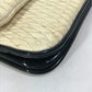 CHANEL CC Coco Mark Chain Bag, Crossbody Double Chain Shoulder Bag, Lambskin, White