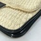 CHANEL CC Coco Mark Chain Bag, Crossbody Double Chain Shoulder Bag, Lambskin, White