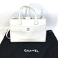 CHANEL A69931 CC Coco Mark Neo Executive Large 2-Way Shoulder Bag/Handbag in Caviar Leather, White