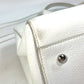 CHANEL A69931 CC Coco Mark Neo Executive Large 2-Way Shoulder Bag/Handbag in Caviar Leather, White