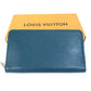 LOUIS VUITTON M60619 Epi Zippy Organizer Long Wallet in Epi Leather, Men's, Navy