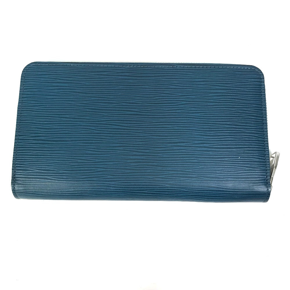 LOUIS VUITTON M60619 Epi Zippy Organizer Long Wallet in Epi Leather, Men's, Navy