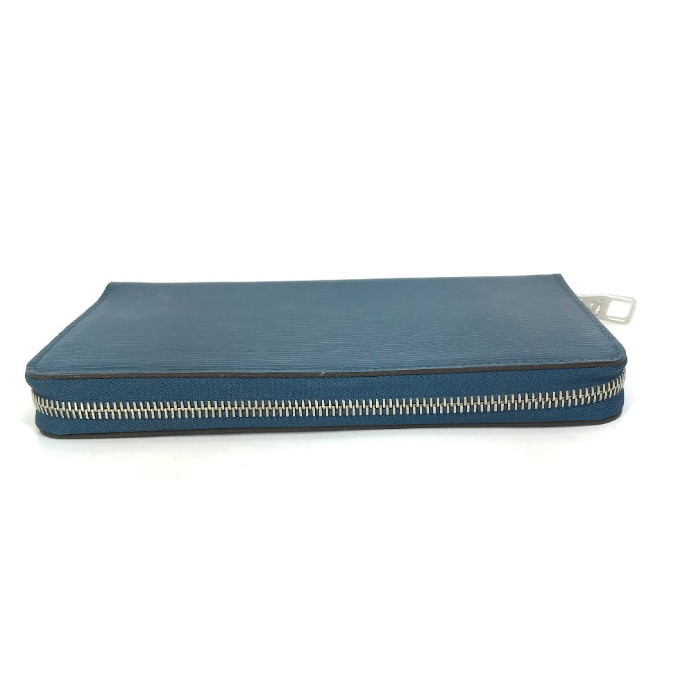 LOUIS VUITTON M60619 Epi Zippy Organizer Long Wallet in Epi Leather, Men's, Navy