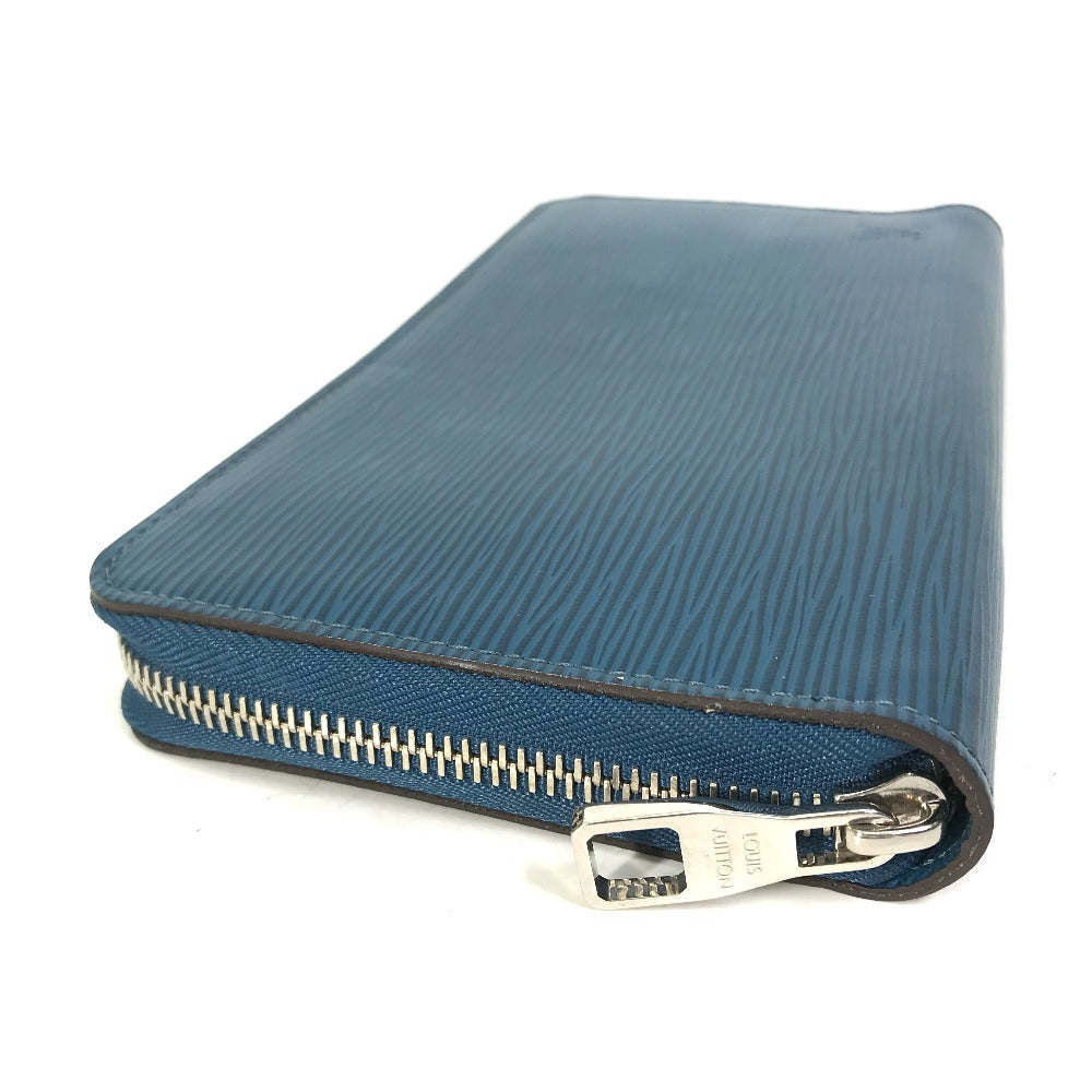 LOUIS VUITTON M60619 Epi Zippy Organizer Long Wallet in Epi Leather, Men's, Navy