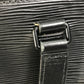 LOUIS VUITTON M58497 Epi Sac Plat Fold 2-Way Shoulder Bag, Tote Bag, Handbag, Epi Leather, Women's, Black