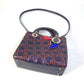 Dior カナージュ レディディオール Ladydior キルティング カバン 斜め掛け ショルダーバッグ ハンドバッグ レザー レディース パープル