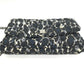 Salvatore Ferragamo E834 Vara Ribbon Leopard Chain Shoulder Bag in Nylon/Leather, Black