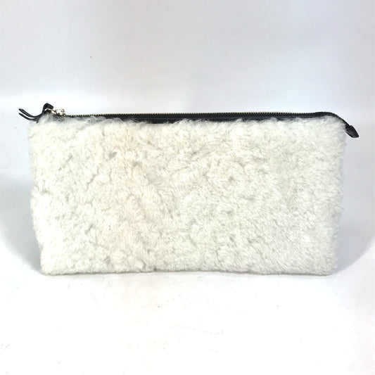 BALENCIAGA 347238 ロゴ カバン セカンドバッグ クラッチバッグ レザー レディース ブラック/ホワイト