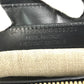 BALENCIAGA 347238 Logo Bag, Second Bag, Clutch Bag, Leather, Women's, Black/White
