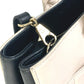 CHANEL CC ココマーク バイカラー ネオエグゼクティブ 2WAY ショルダーバッグ 斜め掛け ハンドバッグ レザー レディース ベージュ
