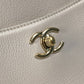 CHANEL CC ココマーク バイカラー ネオエグゼクティブ 2WAY ショルダーバッグ 斜め掛け ハンドバッグ レザー レディース ベージュ