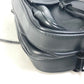 BOTTEGA VENETA Intrecciato Pochette Shoulder Bag, Double Pouch, Leather, Men's, Black