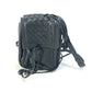 BOTTEGA VENETA Intrecciato Pochette Shoulder Bag, Double Pouch, Leather, Men's, Black