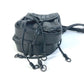 BOTTEGA VENETA Intrecciato Pochette Shoulder Bag, Double Pouch, Leather, Men's, Black