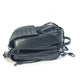 BOTTEGA VENETA Intrecciato Pochette Shoulder Bag, Double Pouch, Leather, Men's, Black