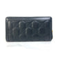 GUCCI 723784 Long Wallet GG Matelasse Zip-Around Wallet Leather Men's Black