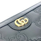 GUCCI 723784 Long Wallet GG Matelasse Zip-Around Wallet Leather Men's Black