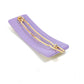 FENDI JFP402 Hairpin FF Hair Clip Logo Hair Accessory Barrette Acetate Kids Purple