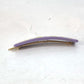 FENDI JFP402 Hairpin FF Hair Clip Logo Hair Accessory Barrette Acetate Kids Purple