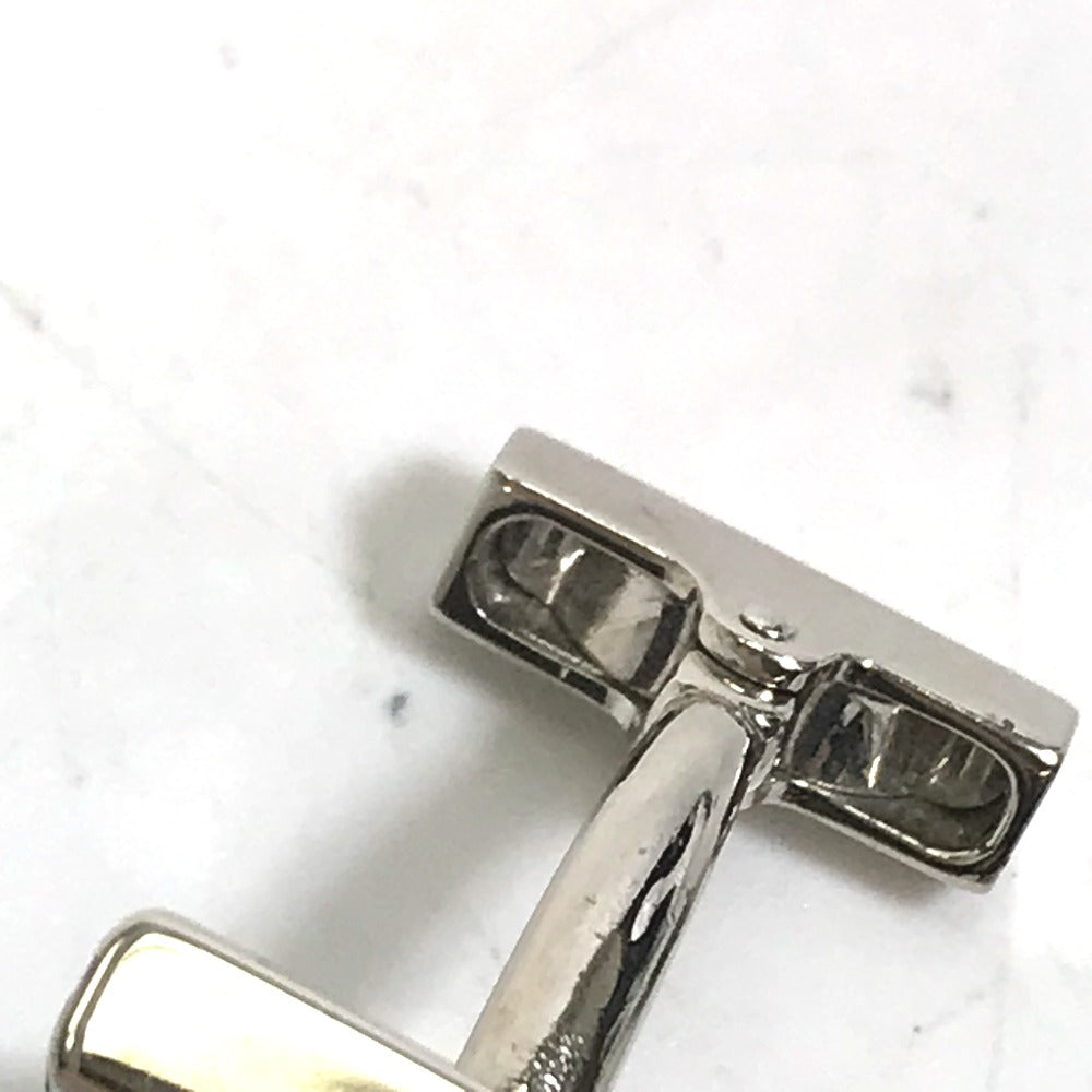 LOUIS VUITTON M65072 Damier Graphite Button de Manchette Soho Cufflinks in Damier Graphite Canvas, Men's, Black
