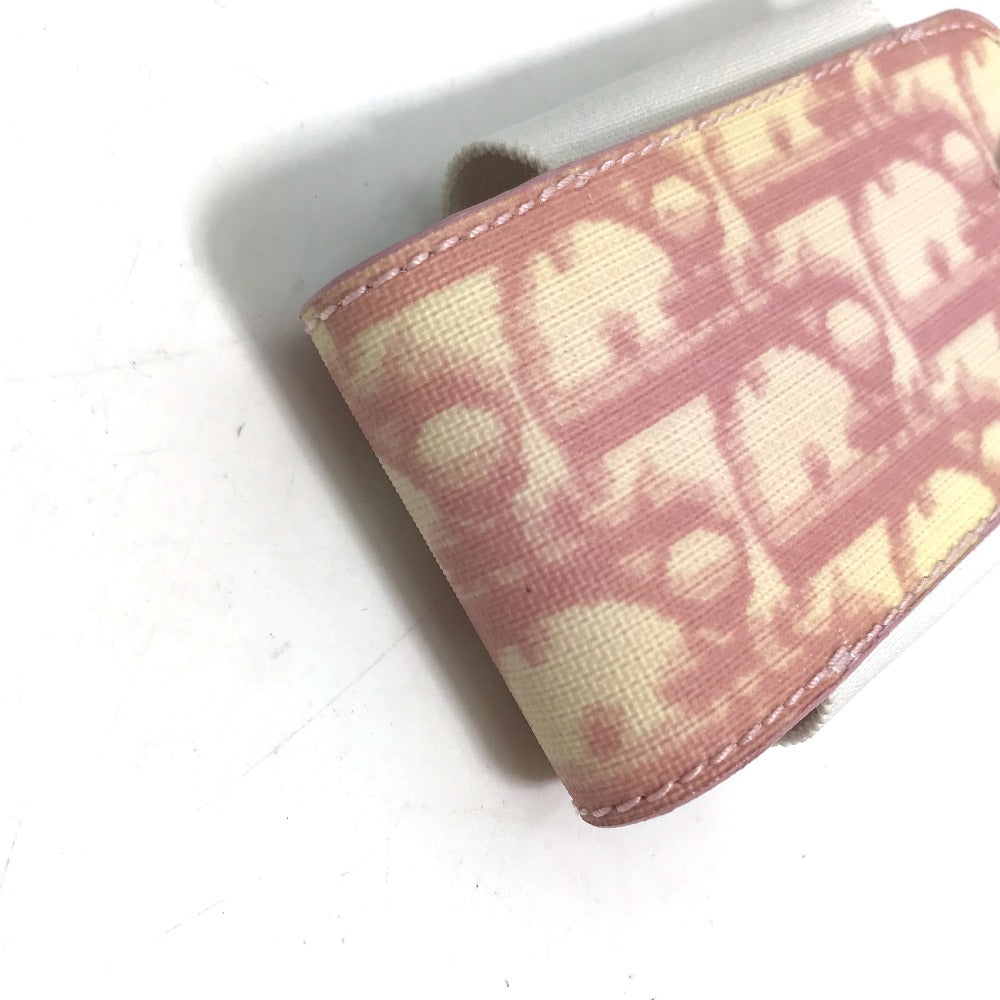 Christian Dior トロッター ナンバー2 携帯ケース PVC メンズ ピンク