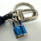 LOUIS VUITTON M61713 ポルトクレ ノット ロック カバン バッグチャーム キーホルダー メタル メンズ ブラック