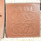 LOEWE 327.02.S92 アナグラム ストローバッグ バスケット スモール 籠バッグ ハンドバッグ ラフィア レディース ベージュ