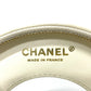 CHANEL AS0209 Coco Mark CC Round Small Chain Cruise Line Bag Pochette Shoulder Bag Lambskin Women's White/Red