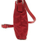 GUCCI 510342 GG Shoulder Bag in Nylon/Leather, Red, for Women