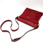 GUCCI 510342 GG Shoulder Bag in Nylon/Leather, Red, for Women