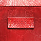 GUCCI 510342 GG Shoulder Bag in Nylon/Leather, Red, for Women