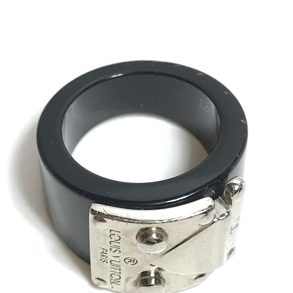 LOUIS VUITTON Berglockme Accessories Ring, Plastic, Women's, Black