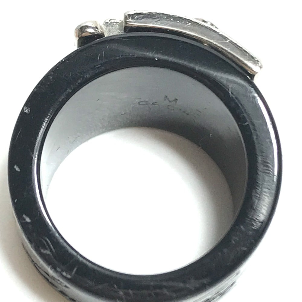 LOUIS VUITTON Berglockme Accessories Ring, Plastic, Women's, Black