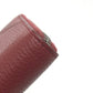 PRADA 2ML317 Logo Gradient Round Zip Wallet, Leather, Men's, Red