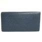 LOUIS VUITTON M30662 Taiga Portefeuille Brazza Long Wallet, Bifold, Taiga Leather, Men's, Ocean Blue