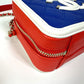 CHANEL A93342 Coco Mark CC Filigree Vanity Bag, Tricolor Caviar Leather Shoulder Bag, Red