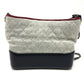 CHANEL CC Coco Mark Gabriel de Logo Chain Bag Shoulder Bag Calfskin Women's Gray