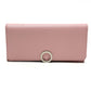 BVLGARI 291419 BVLGARI BVLGARI Long Wallet Leather Women's Pink