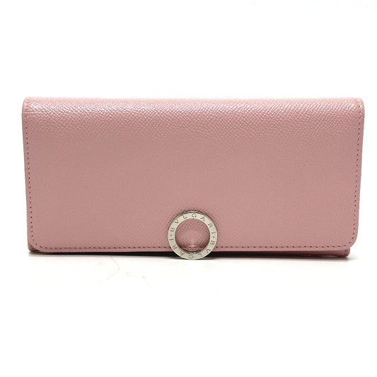 BVLGARI 291419 ブルガリブルガリ 長財布 レザー レディース ピンク