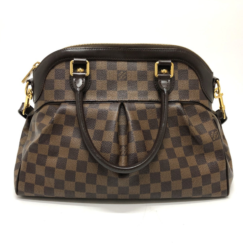 LOUIS VUITTON N51998 ダミエ トレヴィGM 2WAY カバン ハンドバッグ ダミエキャンバス レディース ブラウン