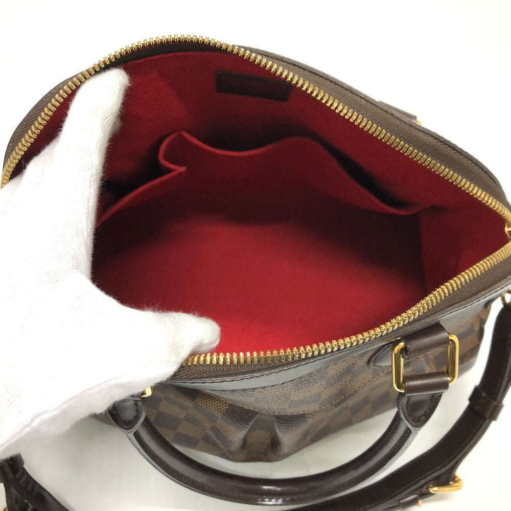 LOUIS VUITTON N51998 ダミエ トレヴィGM 2WAY カバン ハンドバッグ ダミエキャンバス レディース ブラウン