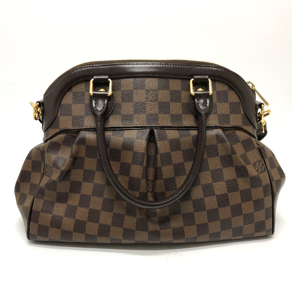 LOUIS VUITTON N51998 ダミエ トレヴィGM 2WAY カバン ハンドバッグ ダミエキャンバス レディース ブラウン