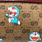GUCCI 647784 GGスプリーム ドラえもん x GUCCI カバン ショルダーバッグ GGスプリームキャンバス レディース ブラウン