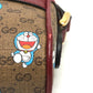 GUCCI 647784 GGスプリーム ドラえもん x GUCCI カバン ショルダーバッグ GGスプリームキャンバス レディース ブラウン