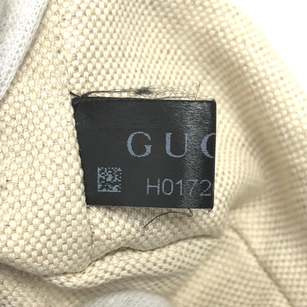 GUCCI 370833 バンブー バックパック カバン リュックサック レザー レディース ホワイト系