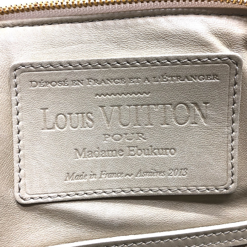 LOUIS VUITTON SPO Sac Louis Sac Louis Special Order Bag Tote Bag Boston Bag Leather Women's White