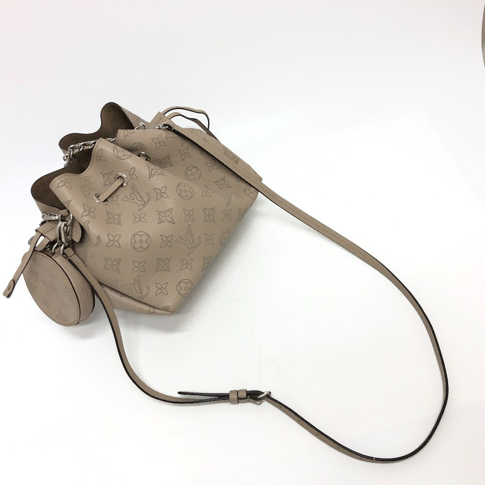 LOUIS VUITTON M57201 モノグラムマヒナ ベラ 巾着 2WAY ハンドバッグ カバン バック バッグ ショルダーバッグ モノグラムマヒナ レディース ベージュ